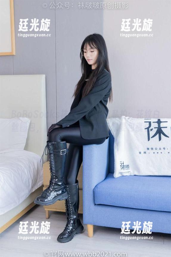 BoBoSocks袜啵啵 - 小沫私拍：花纹白丝图包，脚尖加固款，简直像要包裹住整个夏天。