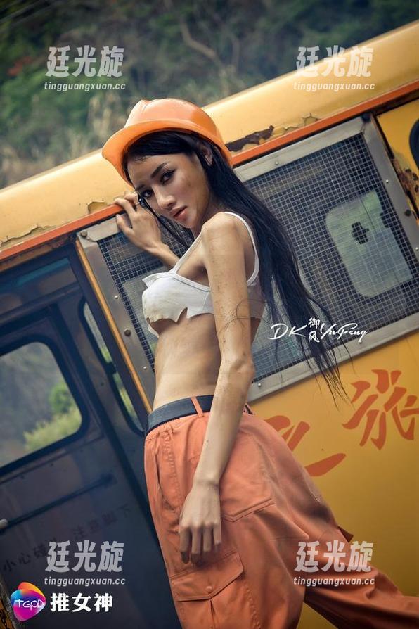 TGOD推女神 - 别催了，伍月yuer的“花嫁”图集到了！最新发布，画面美得让人想立刻变成那朵花。