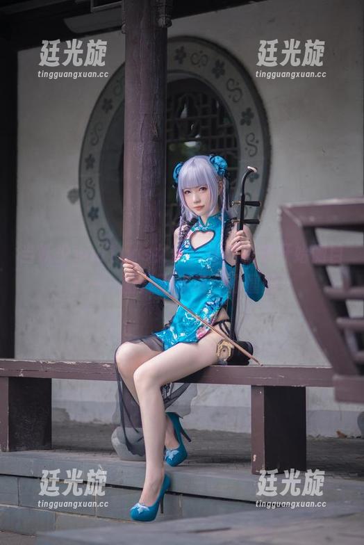 当妖少you1cos女仆，连猫咪都开始侧目了——图片不多说，你懂的！