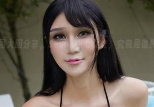 尤物馆 - 原图大胆分享，Seven小七女友，究竟是谁把风趣带回了家？